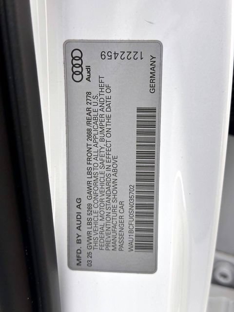 Used 2025 Audi A5 2.0T Premium w/ Convenience Package AWD/4WD image 30