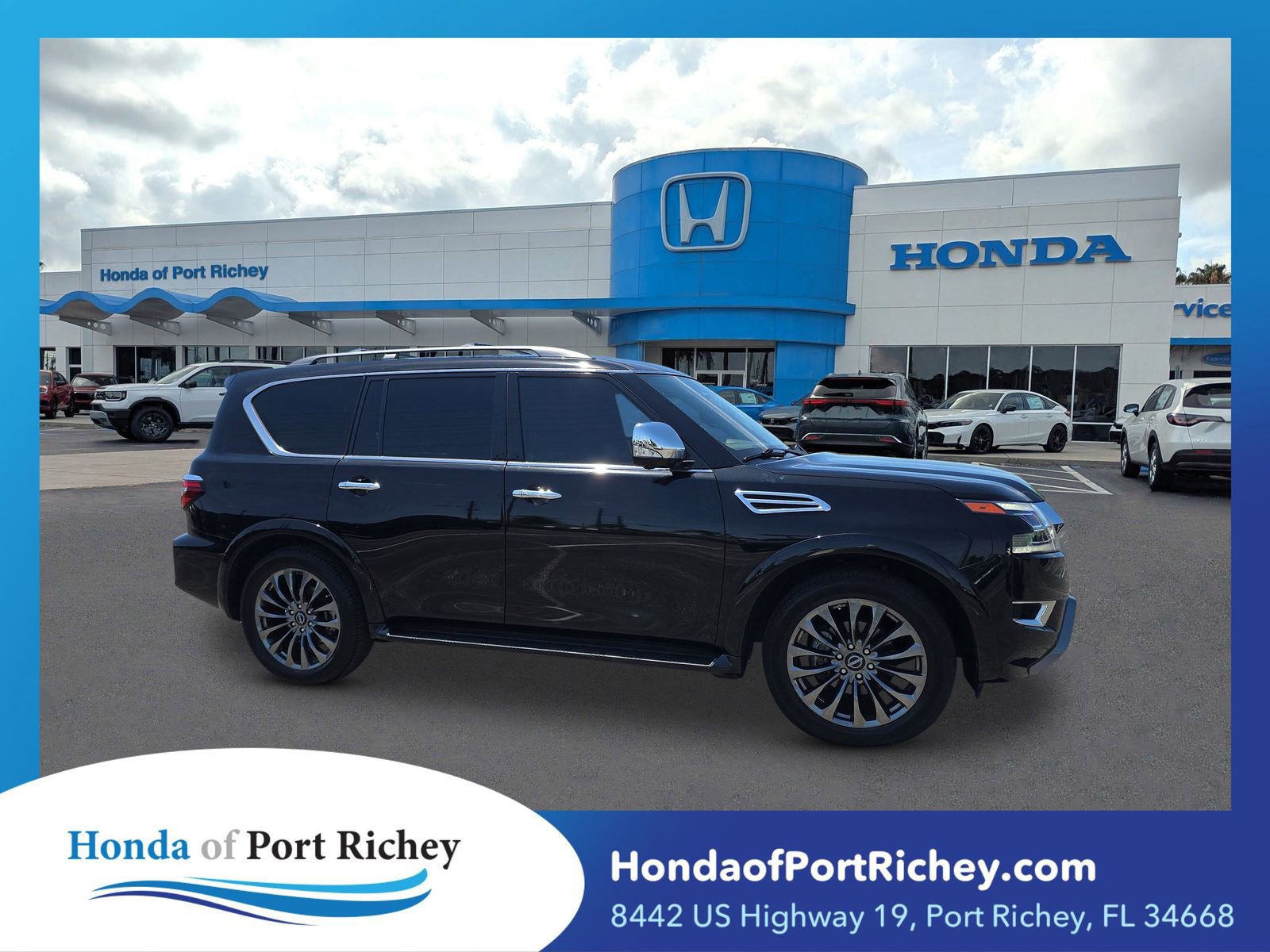 Used 2023 Nissan Armada Platinum w/ Captain's Chairs Package