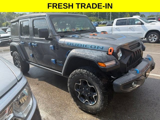 Used 2022 Jeep Wrangler Unlimited Rubicon 4xe w/ Cold Weather Group AWD/4WD image 1