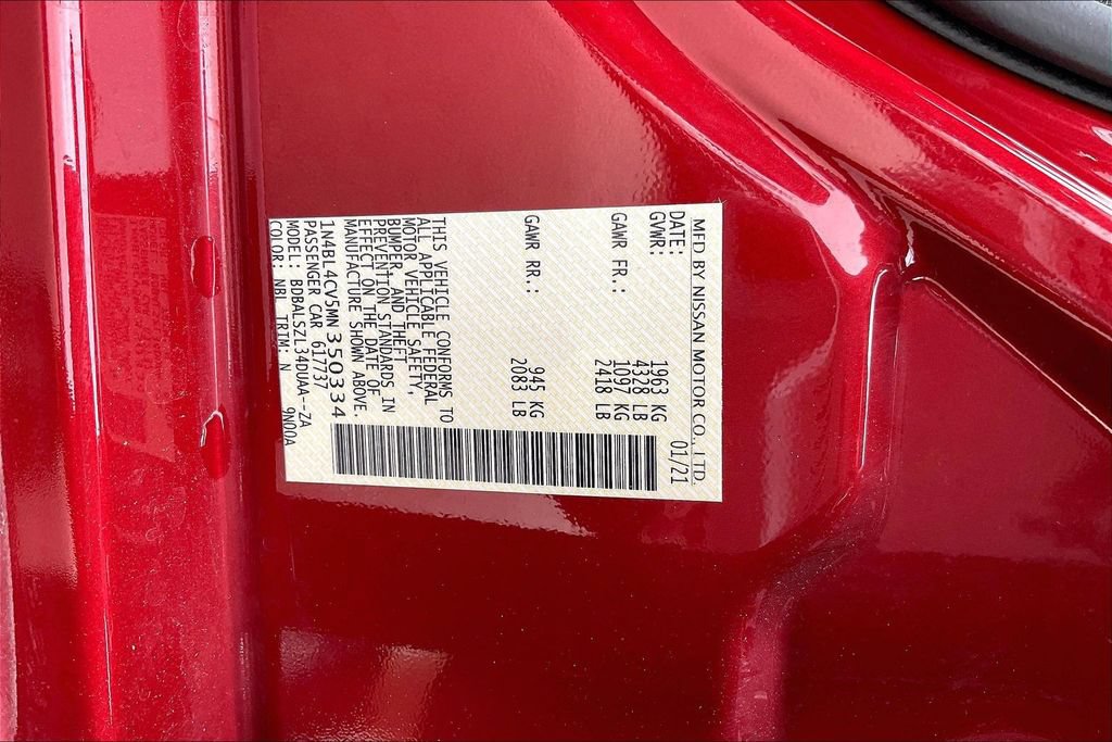 Used 2021 Nissan Altima 2.5 SR w/ SR Premium Package FWD image 44
