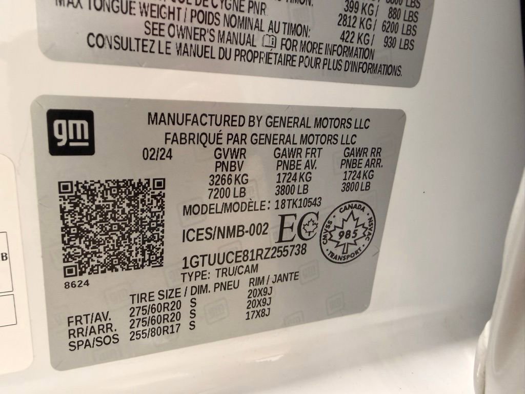 Used 2024 GMC Sierra 1500 Elevation AWD/4WD image 53
