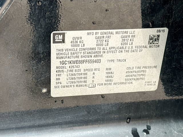 Used 2015 Chevrolet Silverado 2500 LTZ w/ Duramax Plus Package image 33