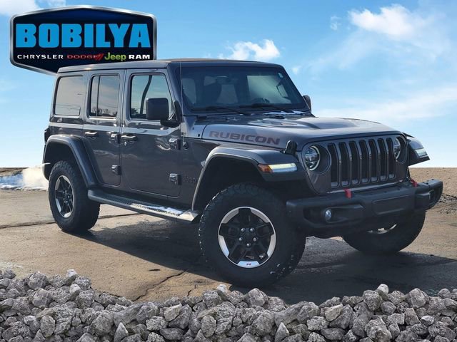 Used 2020 Jeep Wrangler Unlimited Rubicon w/ Uconnect 4C Nav & Sound Group image 1