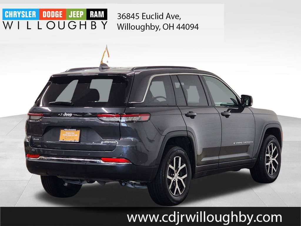 Certified 2025 Jeep Grand Cherokee Limited AWD/4WD image 8