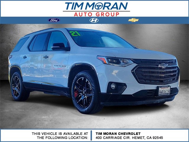 Certified 2021 Chevrolet Traverse Premier w/ Redline Edition image 1
