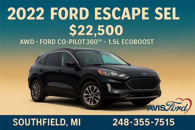 Used 2022 Ford Escape SEL