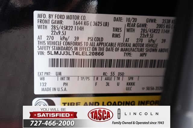 Certified 2020 Lincoln Navigator L Reserve w/ Equipment Group 208A Reserve AWD/4WD image 33