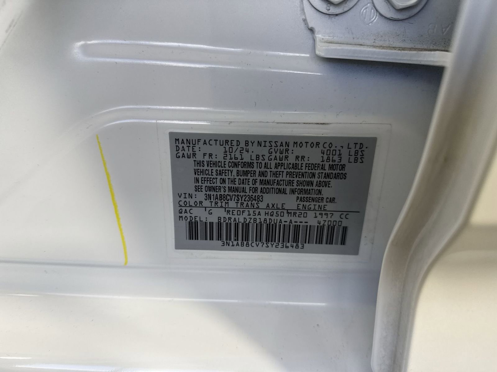 Certified 2025 Nissan Sentra SV image 37