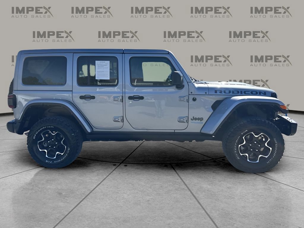 Used 2021 Jeep Wrangler Unlimited Rubicon 4xe w/ Steel Bumper Group image 6