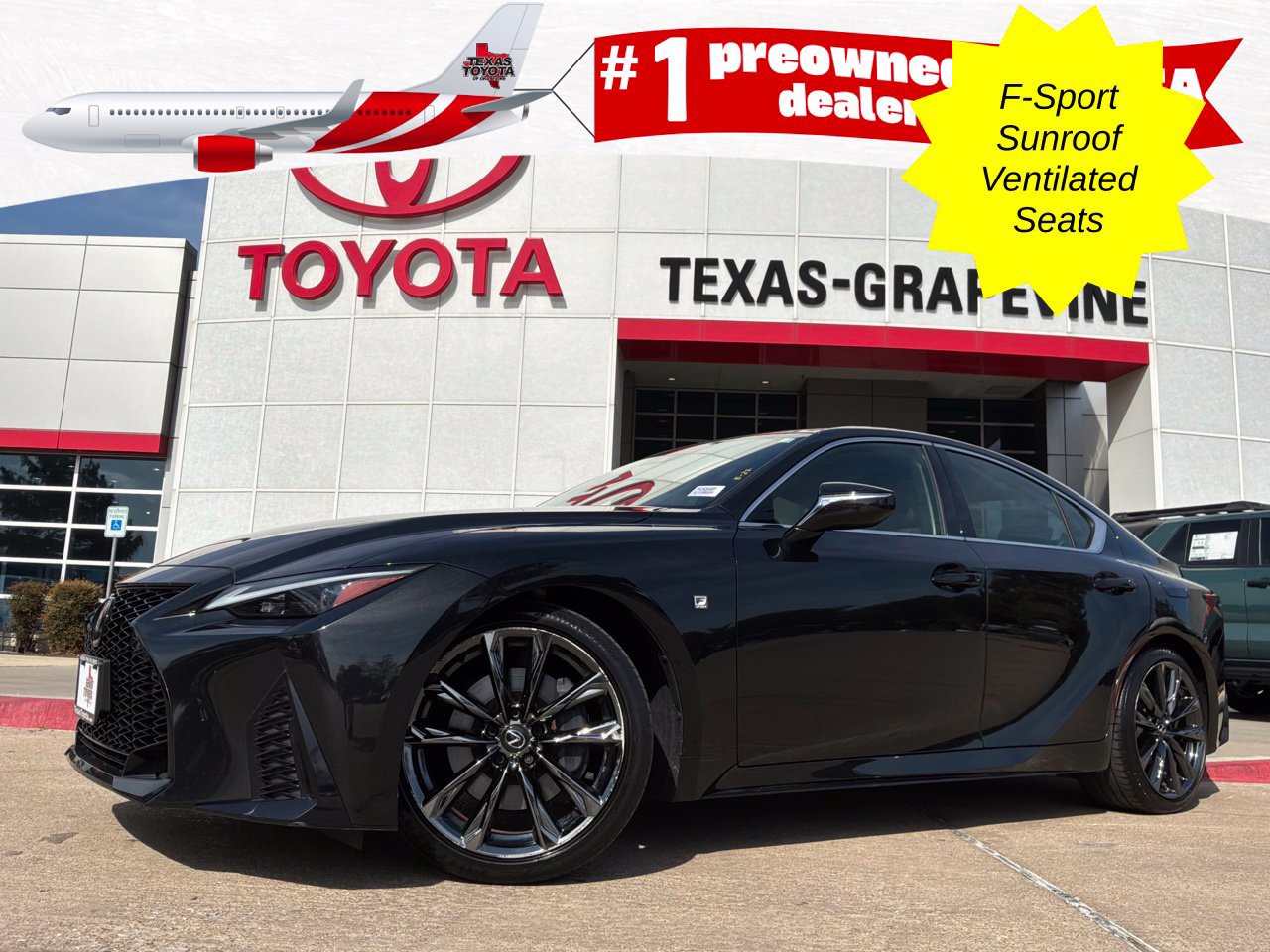 Used 2023 Lexus IS 350 F Sport w/ Memory Package