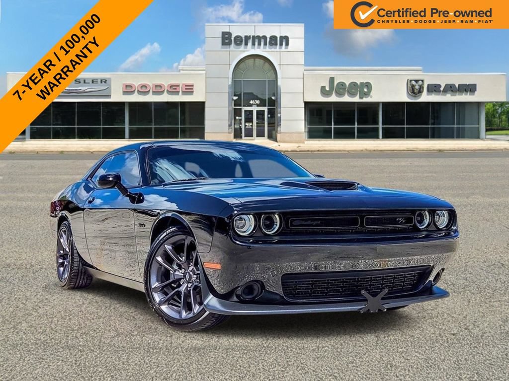 Certified 2023 Dodge Challenger R/T w/ Blacktop Package RWD image 1