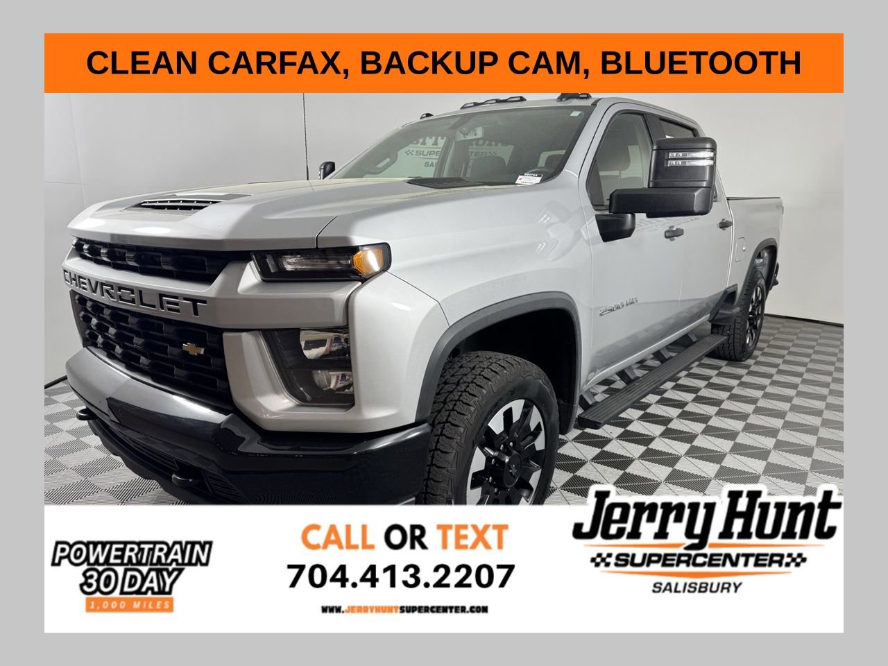 Used 2020 Chevrolet Silverado 2500 Custom w/ Custom Value Package AWD/4WD image 1