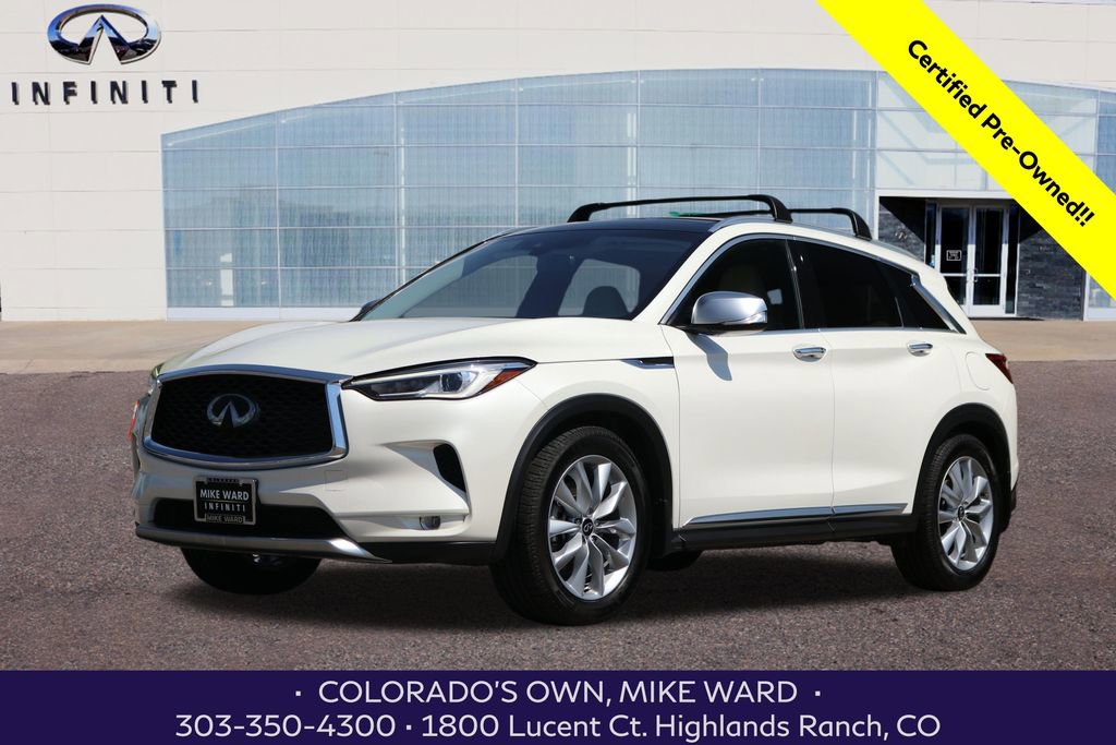 Certified 2020 INFINITI QX50 Luxe w/ Navigation Package image 1