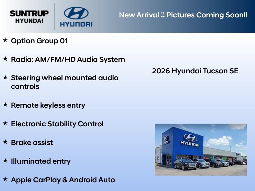 New 2026 Hyundai Tucson SE AWD/4WD image 2