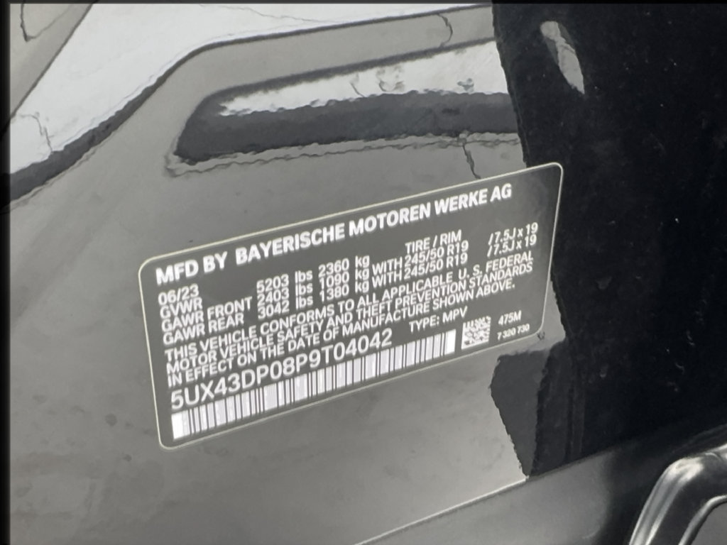 Used 2023 BMW X3 sDrive30i w/ Convenience Package RWD image 53