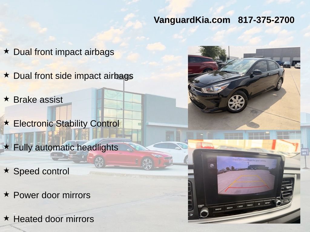 Certified 2022 Kia Rio S FWD image 12