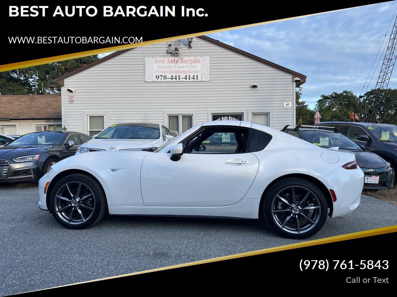 Used 2020 MAZDA MX-5 Miata RF Grand Touring RWD image 1