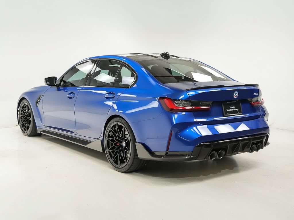 Used 2022 BMW M3 w/ M Carbon Exterior Package RWD image 3