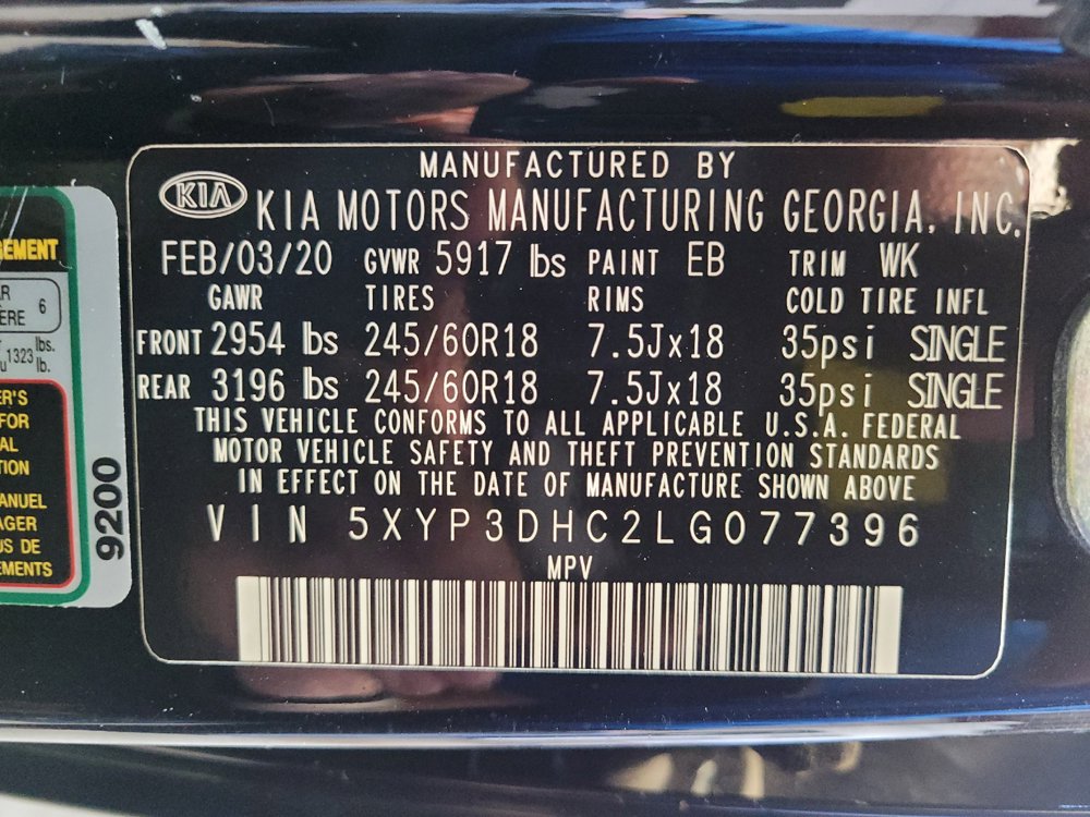 Used 2020 Kia Telluride EX AWD/4WD image 33