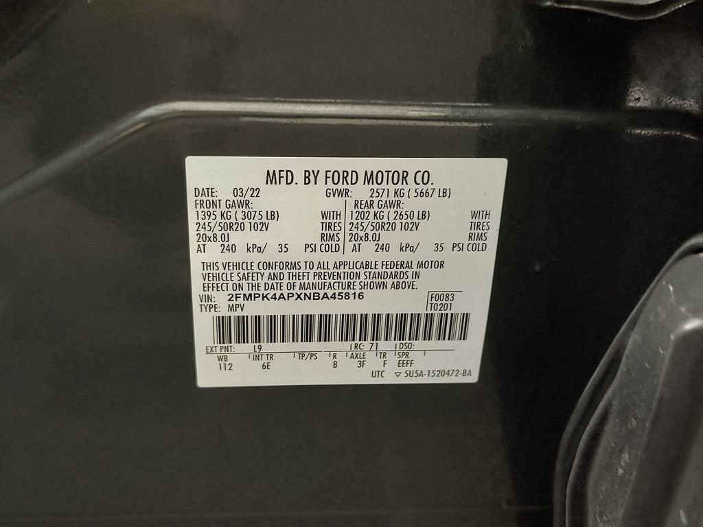 Used 2022 Ford Edge ST w/ Equipment Group 401A image 20