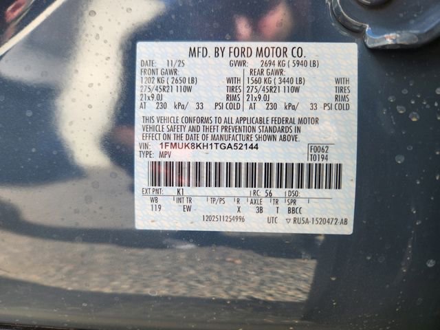 New 2026 Ford Explorer ST-Line w/ ST-Line Street Pack image 22