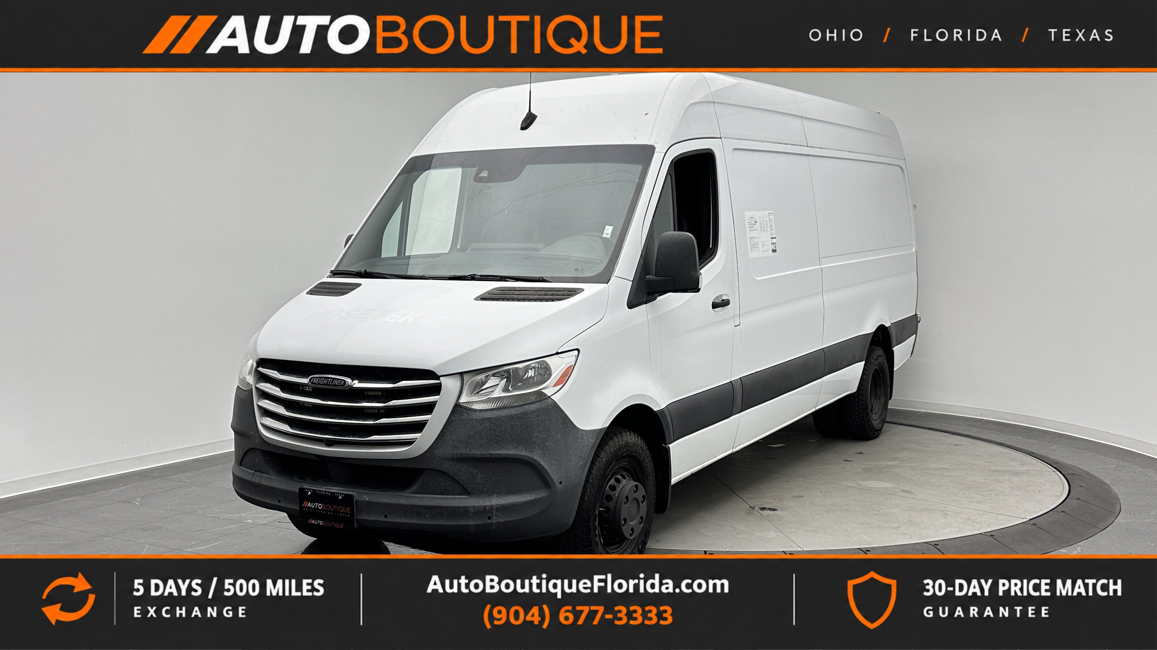 Used 2020 Freightliner Sprinter 3500