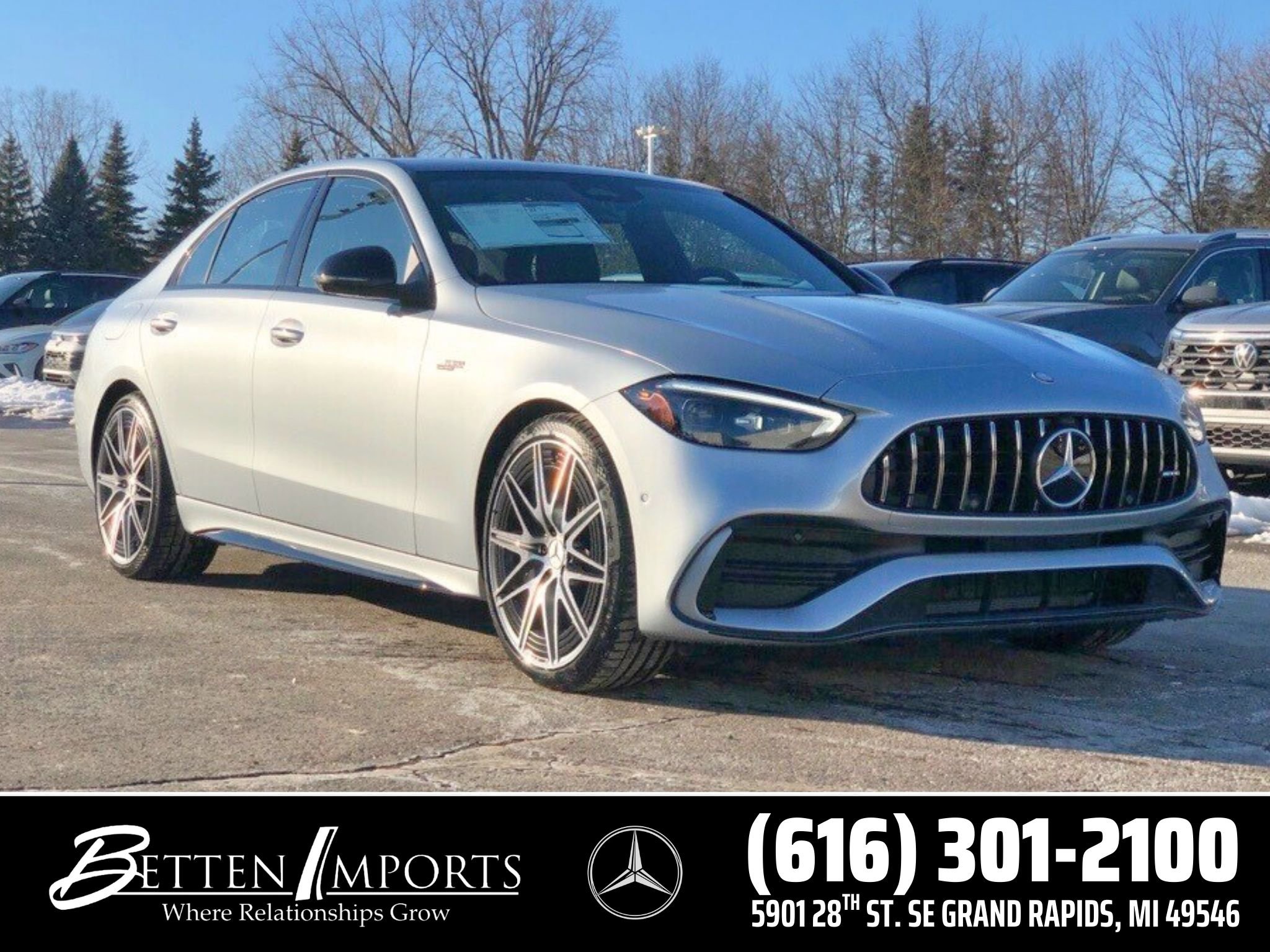 New 2026 Mercedes-Benz C 43 AMG 4MATIC Sedan