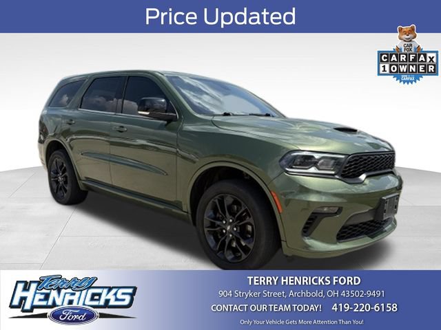 Used 2021 Dodge Durango GT w/ Trailer Tow Group IV