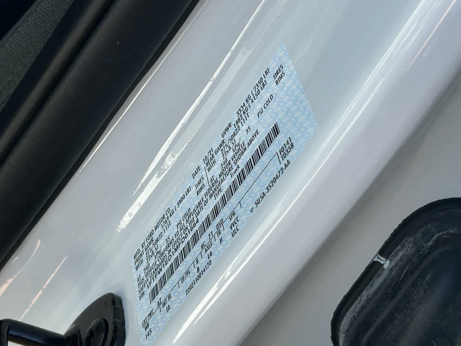Used 2021 Ford F150 Limited AWD/4WD image 35