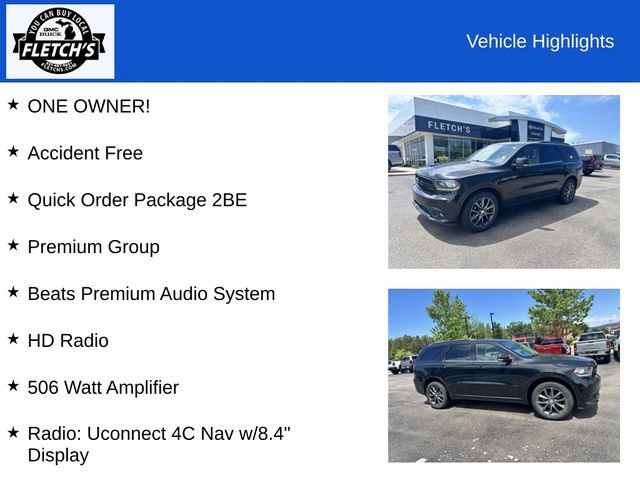 Used 2018 Dodge Durango GT w/ Premium Group AWD/4WD image 2