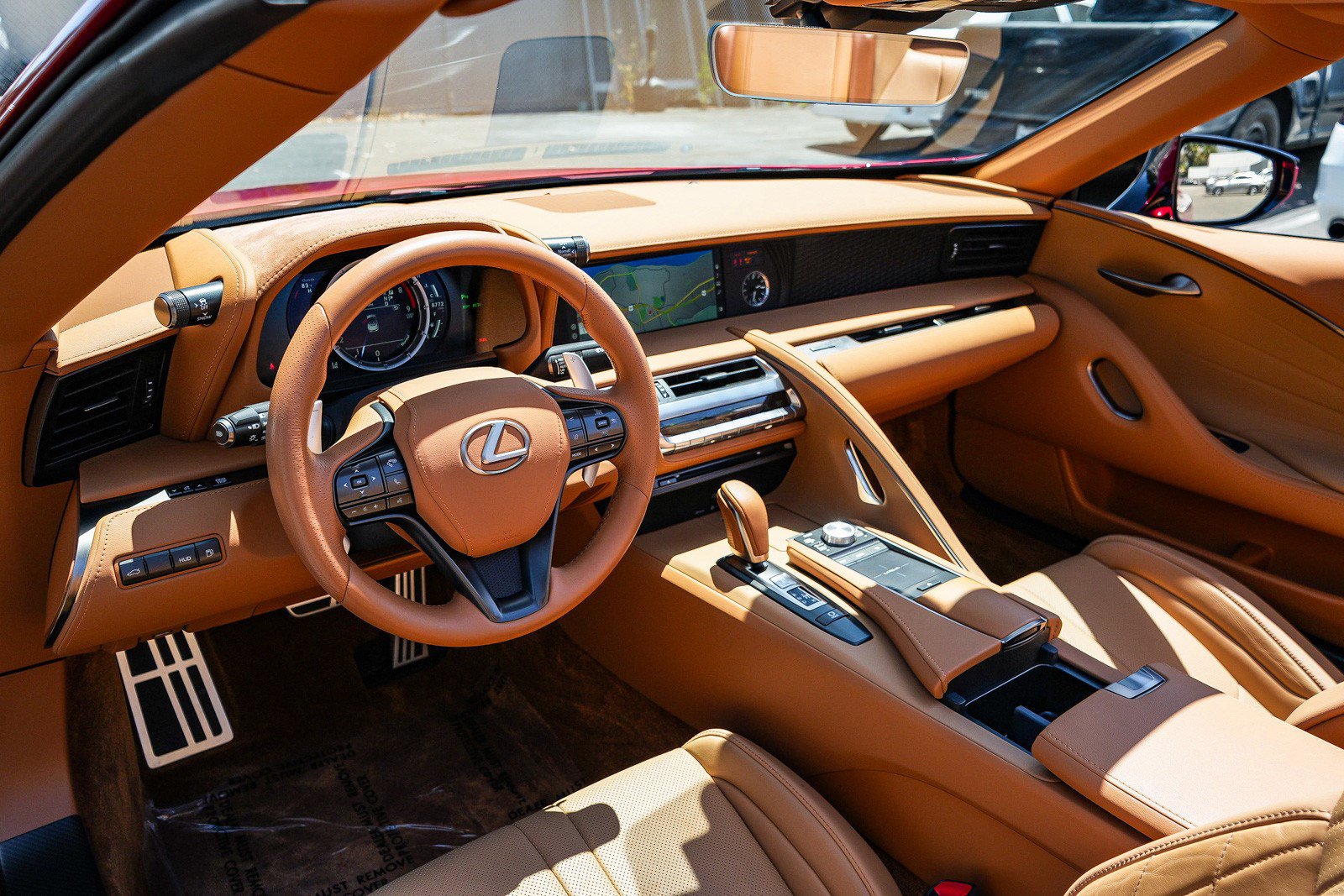 Used 2021 Lexus LC 500 Convertible w/ Touring Package RWD image 16