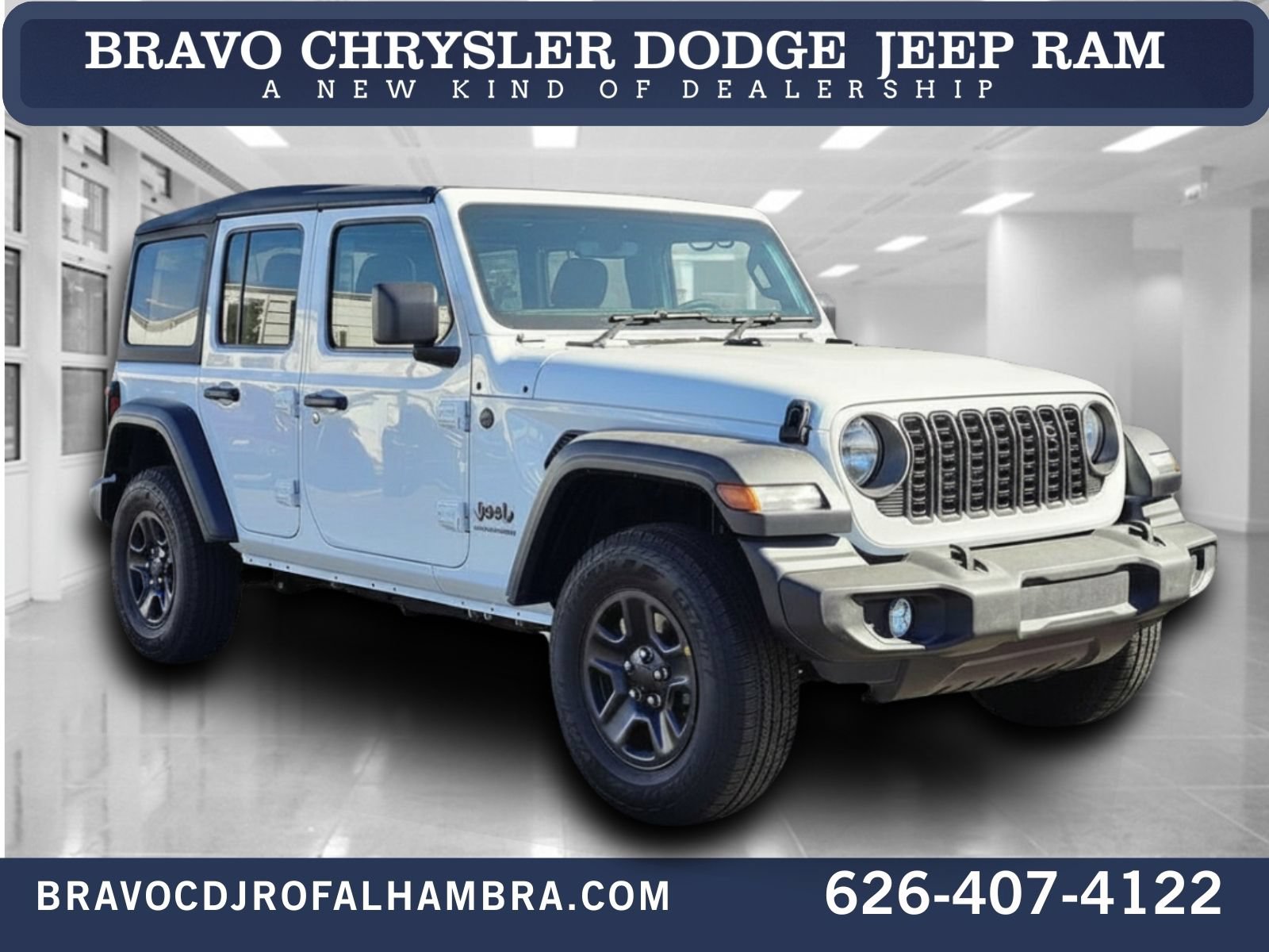 New 2026 Jeep Wrangler Unlimited Sport