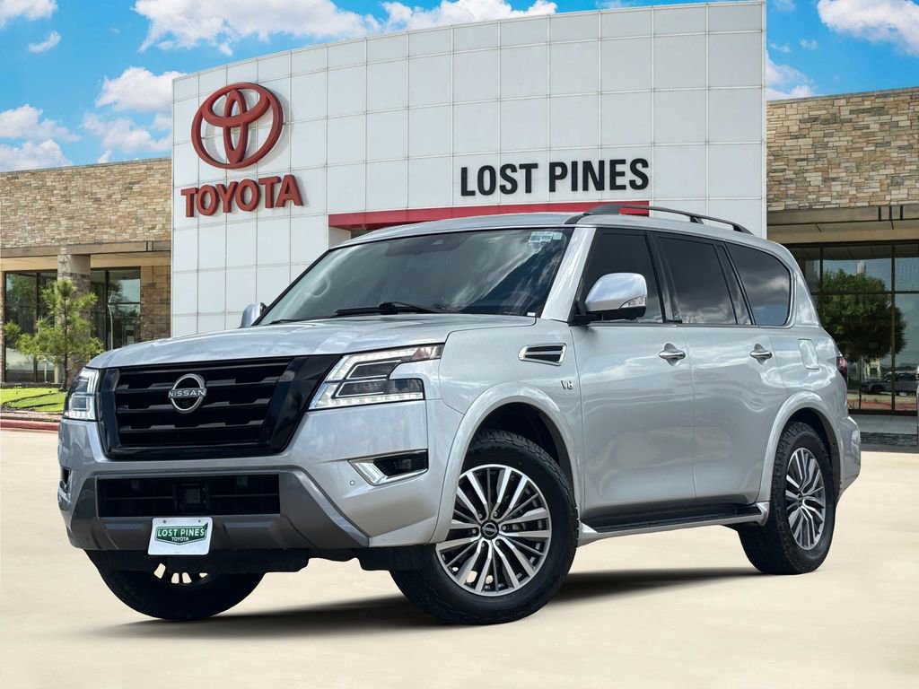 Used 2021 Nissan Armada SL w/ Captain's Chairs Package RWD image 1