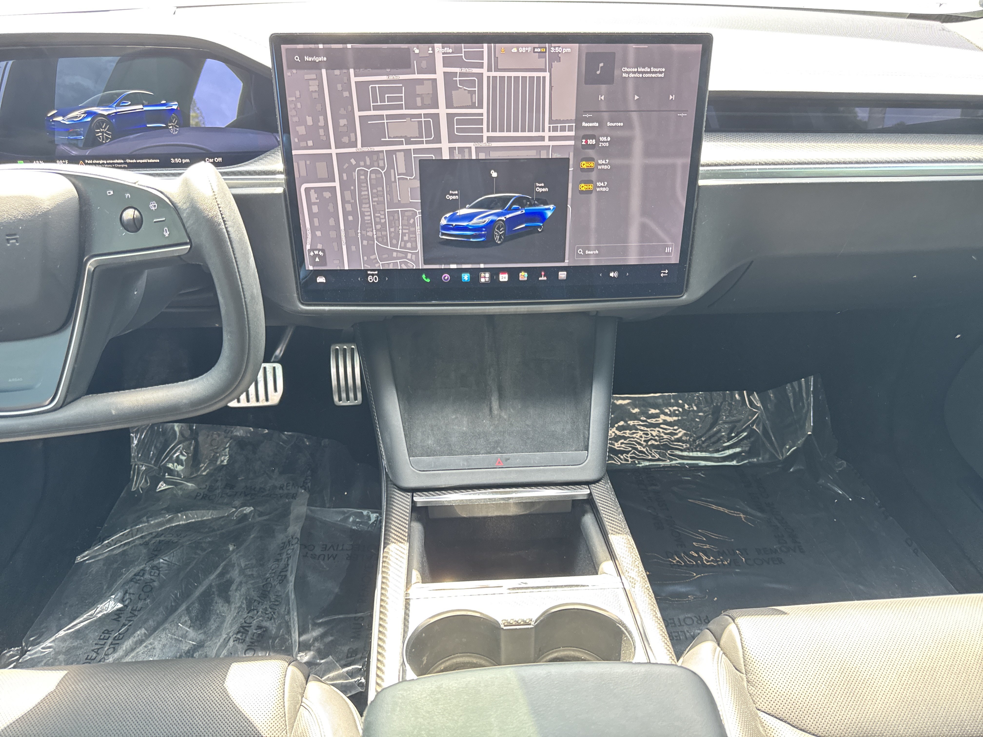 Used 2021 Tesla Model S Plaid AWD/4WD image 15