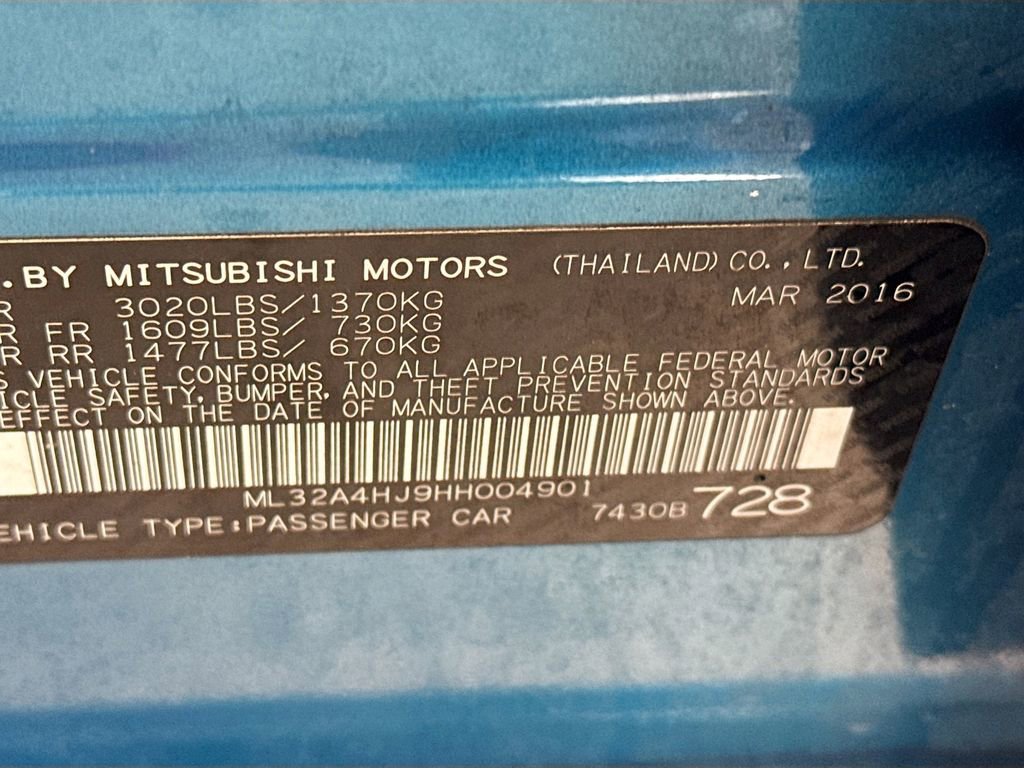 Used 2017 Mitsubishi Mirage SE FWD image 29