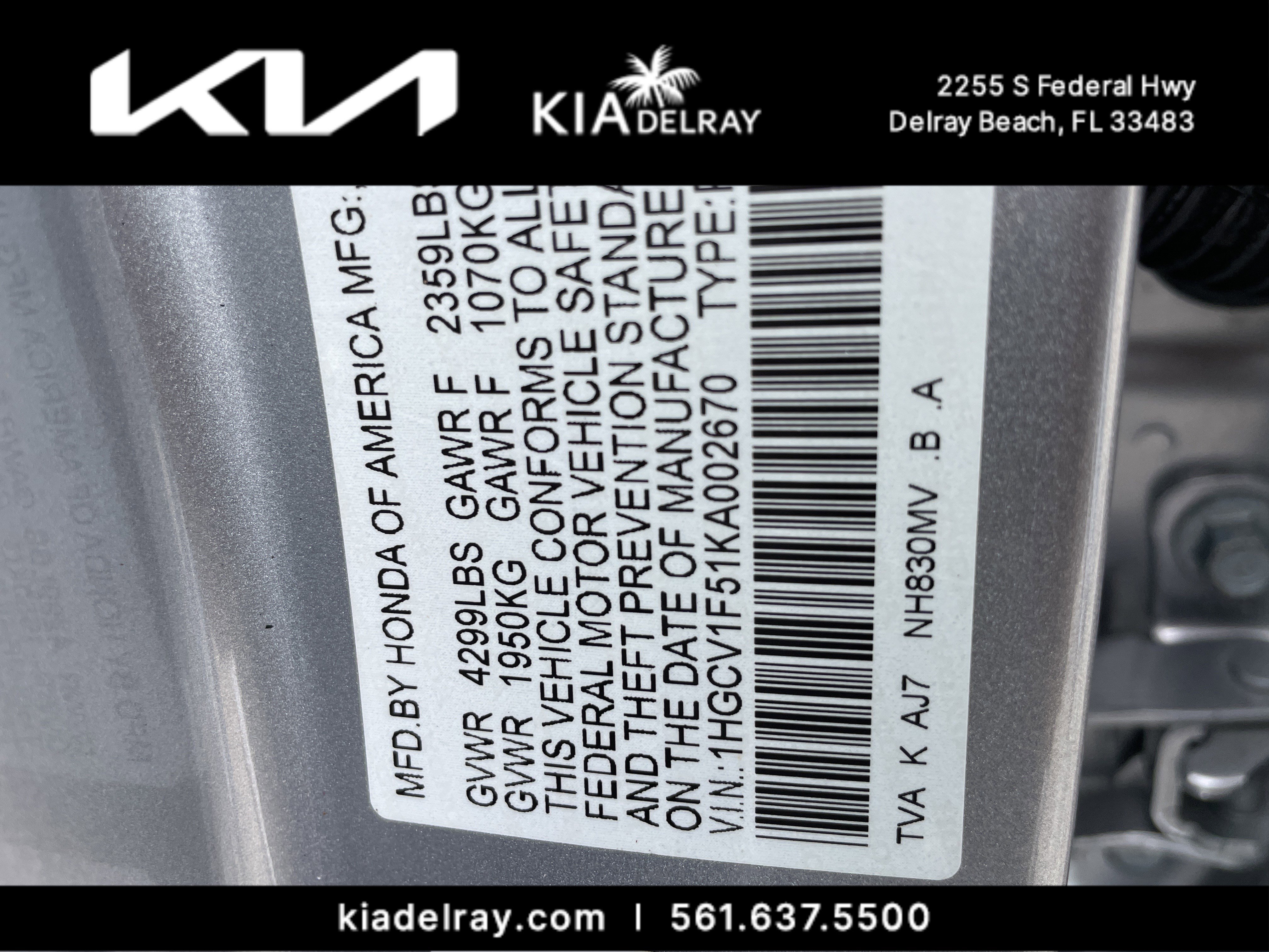 Used 2019 Honda Accord EX-L image 34