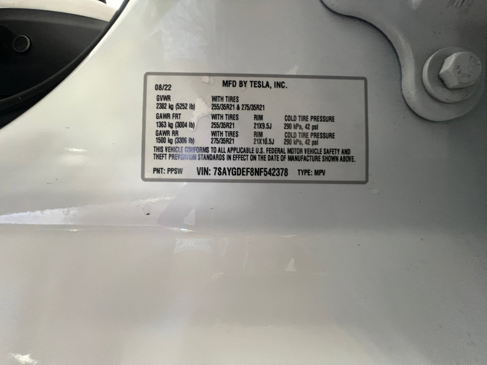 Used 2022 Tesla Model Y Performance image 31