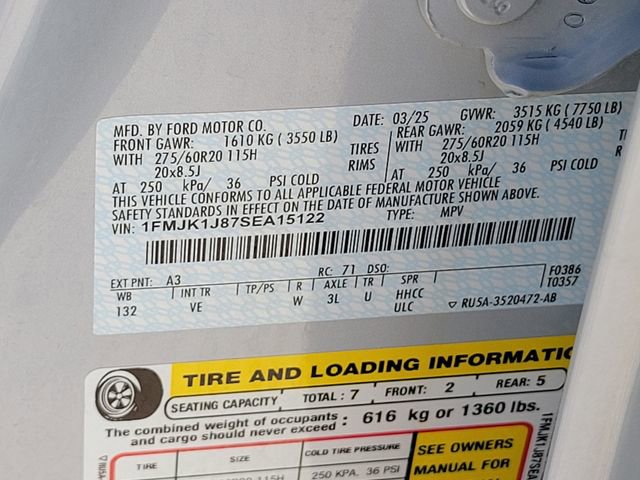 Certified 2025 Ford Expedition Max Active AWD/4WD image 19