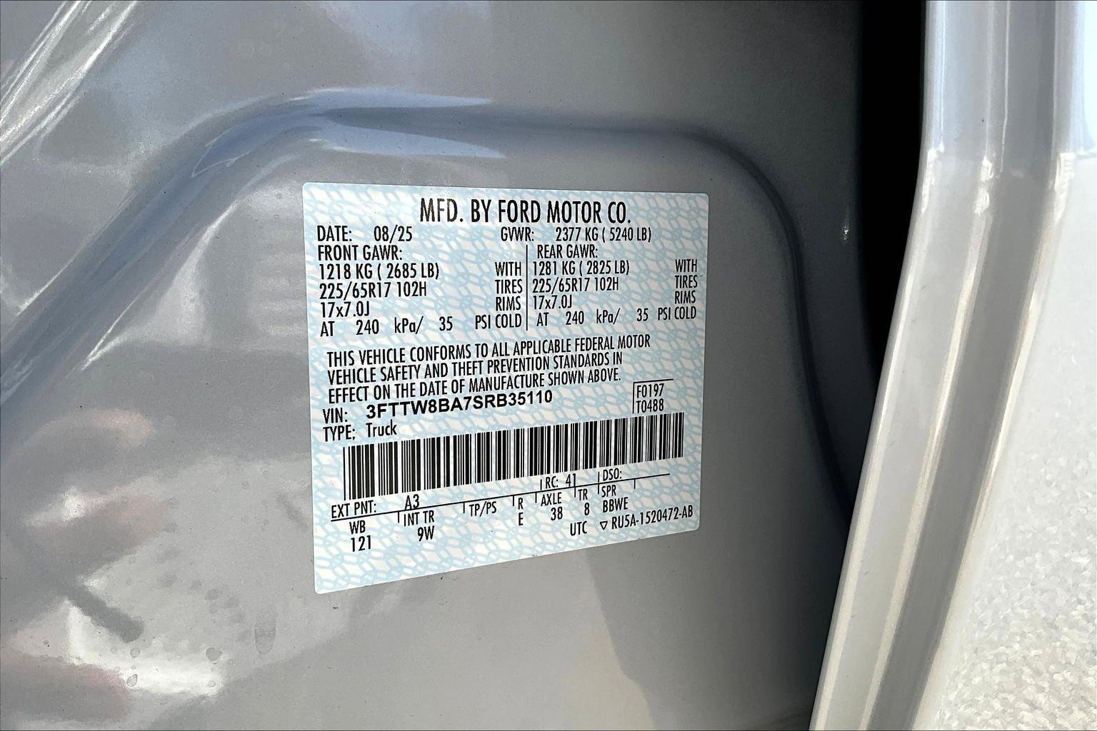 New 2025 Ford Maverick XL w/ 4K Tow Package image 16