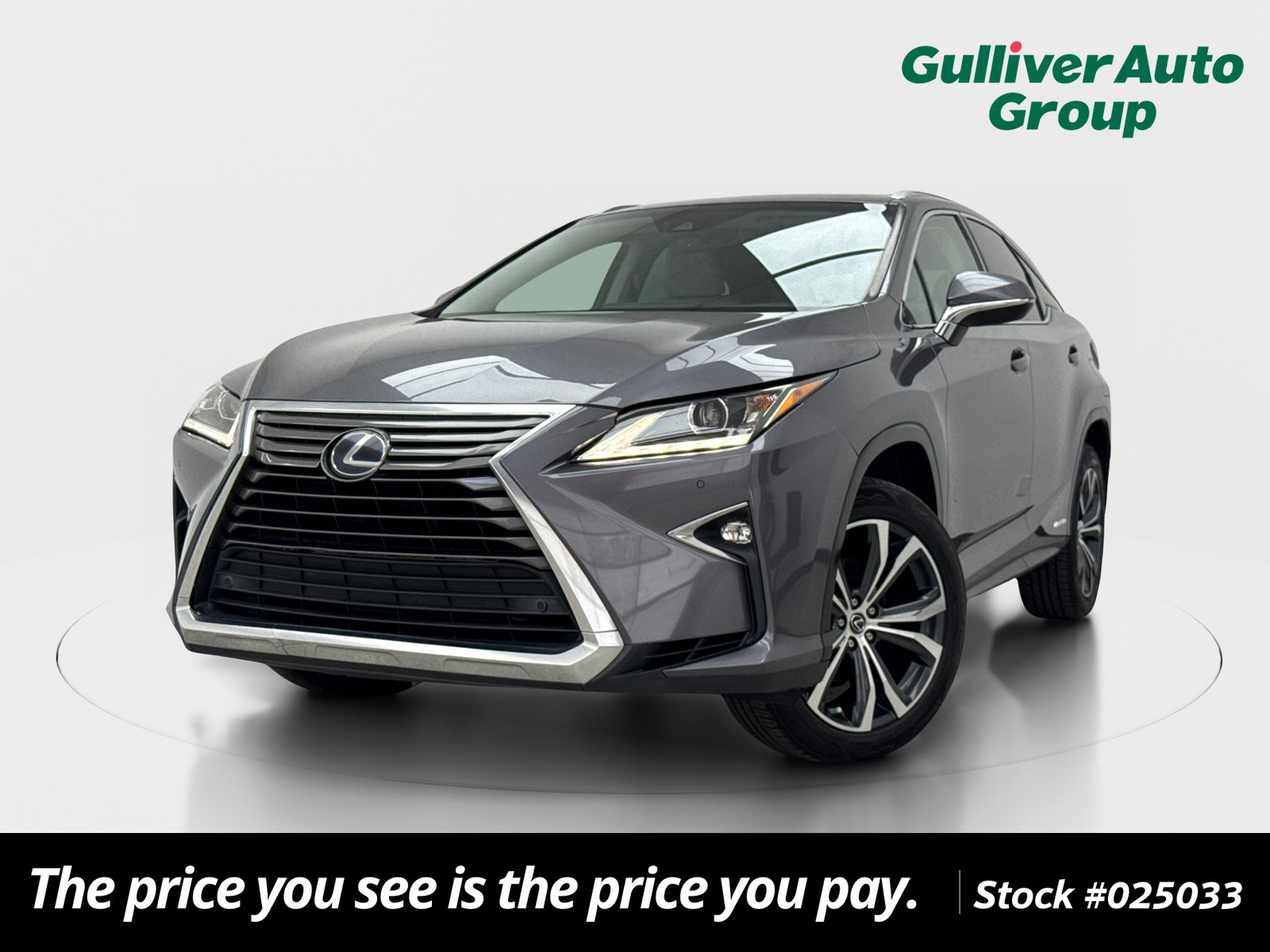 Used 2018 Lexus RX 450h AWD w/ Premium Package