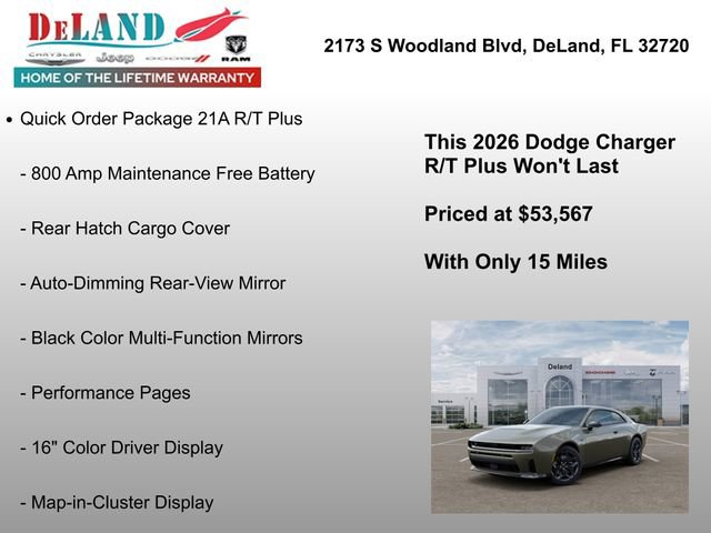 New 2026 Dodge Charger R/T image 7