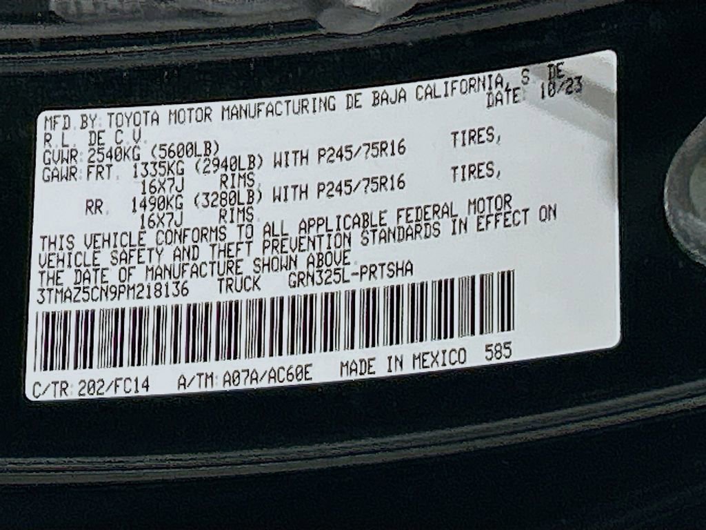 Used 2023 Toyota Tacoma SR5 RWD image 27