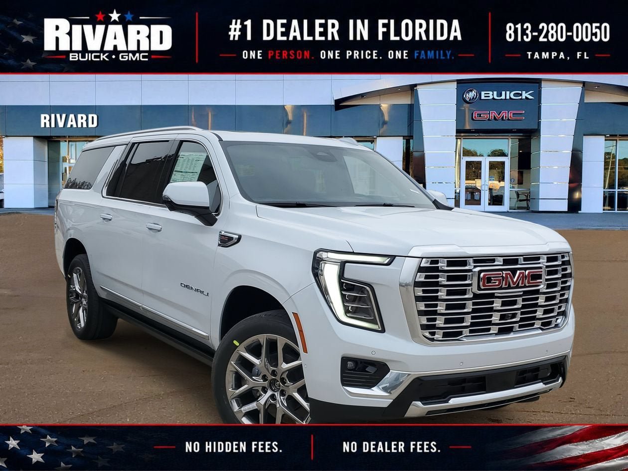 New 2026 GMC Yukon XL Denali w/ Sun & Power Step Package