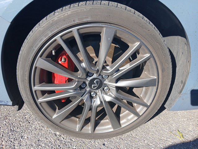 Used 2021 INFINITI Q50 Red Sport 400 w/ Carbon Fiber Package AWD/4WD image 3