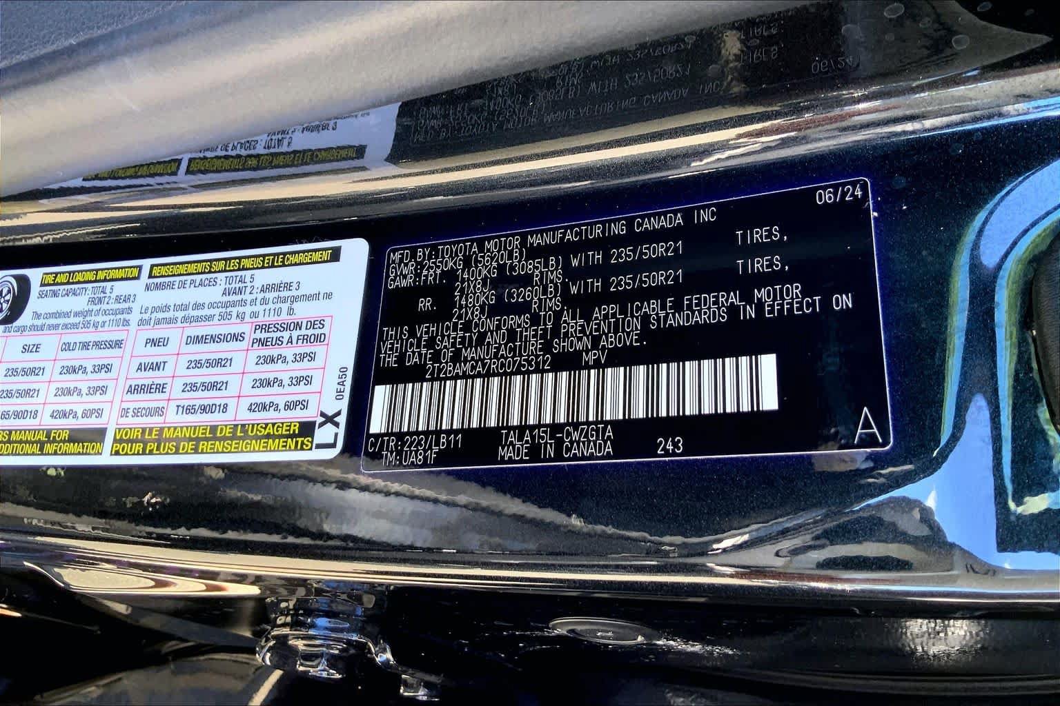 Certified 2024 Lexus RX 350 Premium Plus w/ Convenience Package AWD/4WD image 37