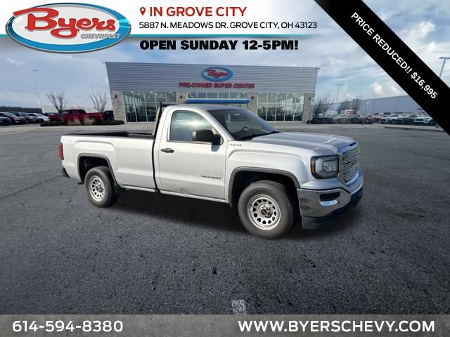 Used 2018 GMC Sierra 1500 4x4 Regular Cab