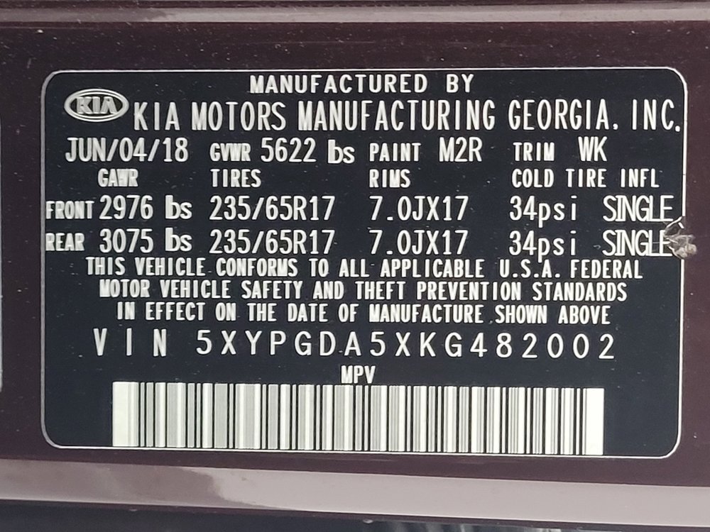Used 2019 Kia Sorento AWD V6 image 33