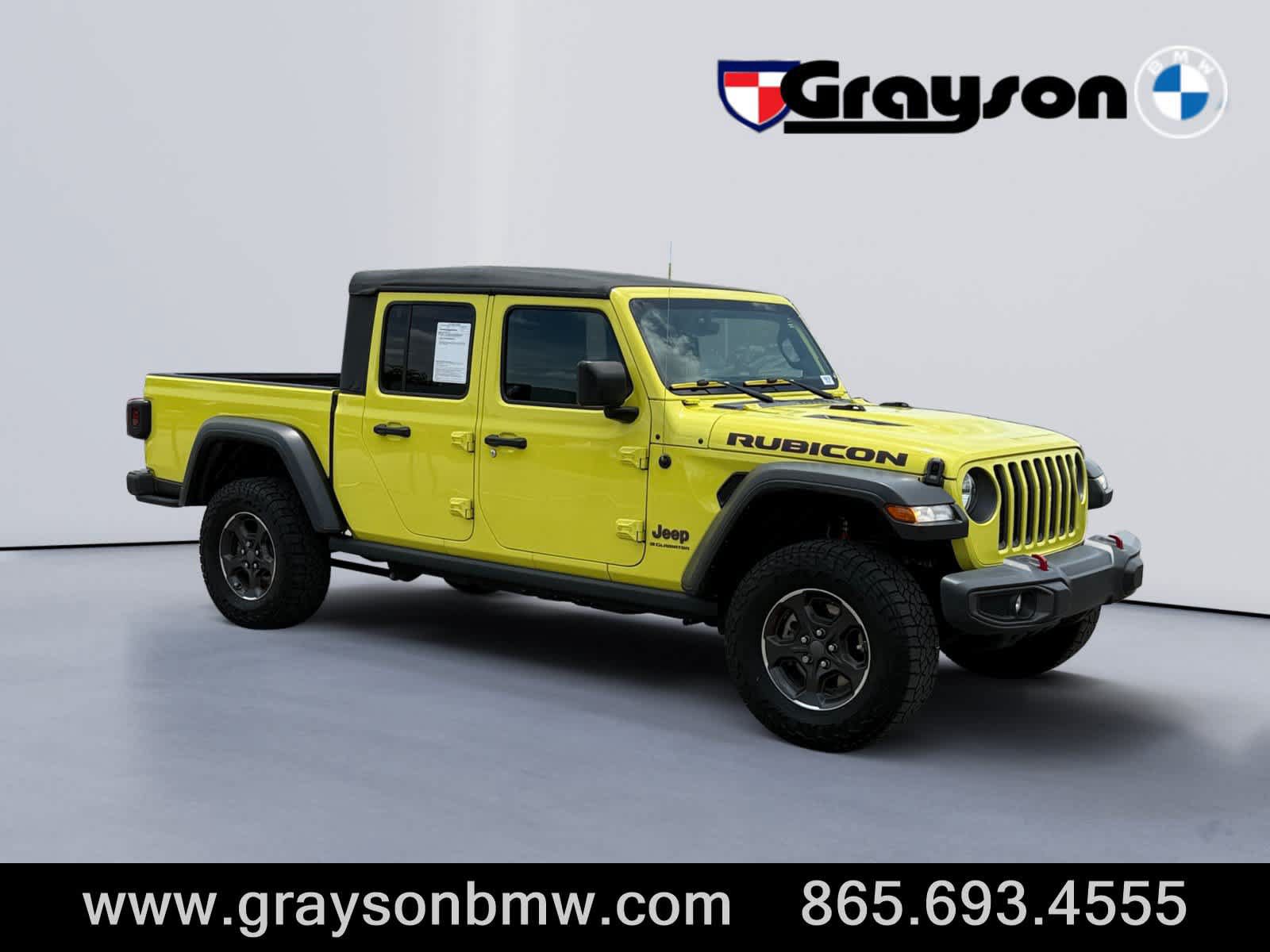 Used 2023 Jeep Gladiator Rubicon w/ Trailer Tow Package AWD/4WD video 1