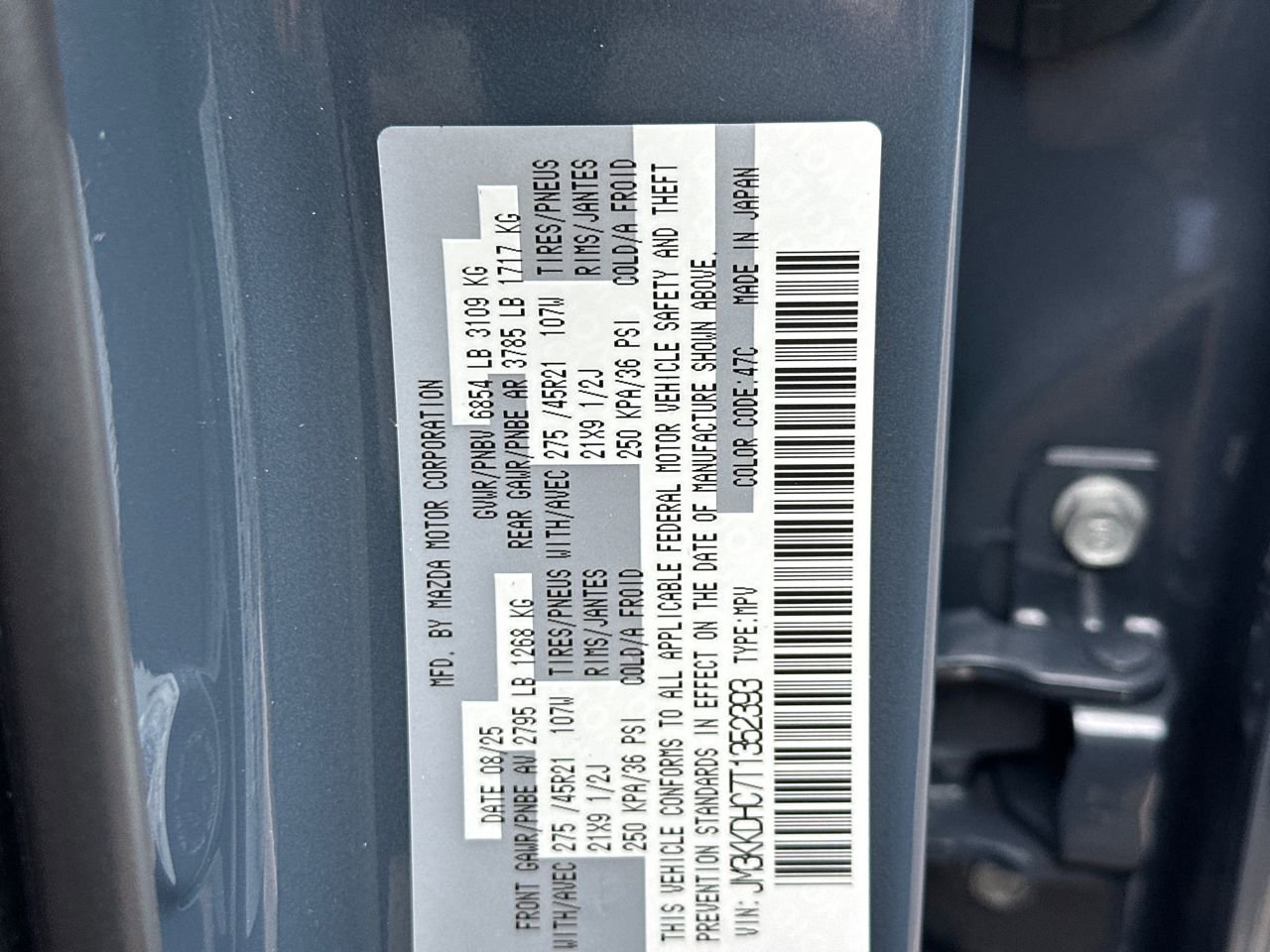 New 2026 MAZDA CX-90 3.3 Turbo S w/ Premium Package image 38