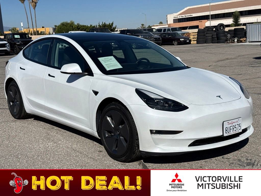 Used 2021 Tesla Model 3 Long Range AWD/4WD image 1